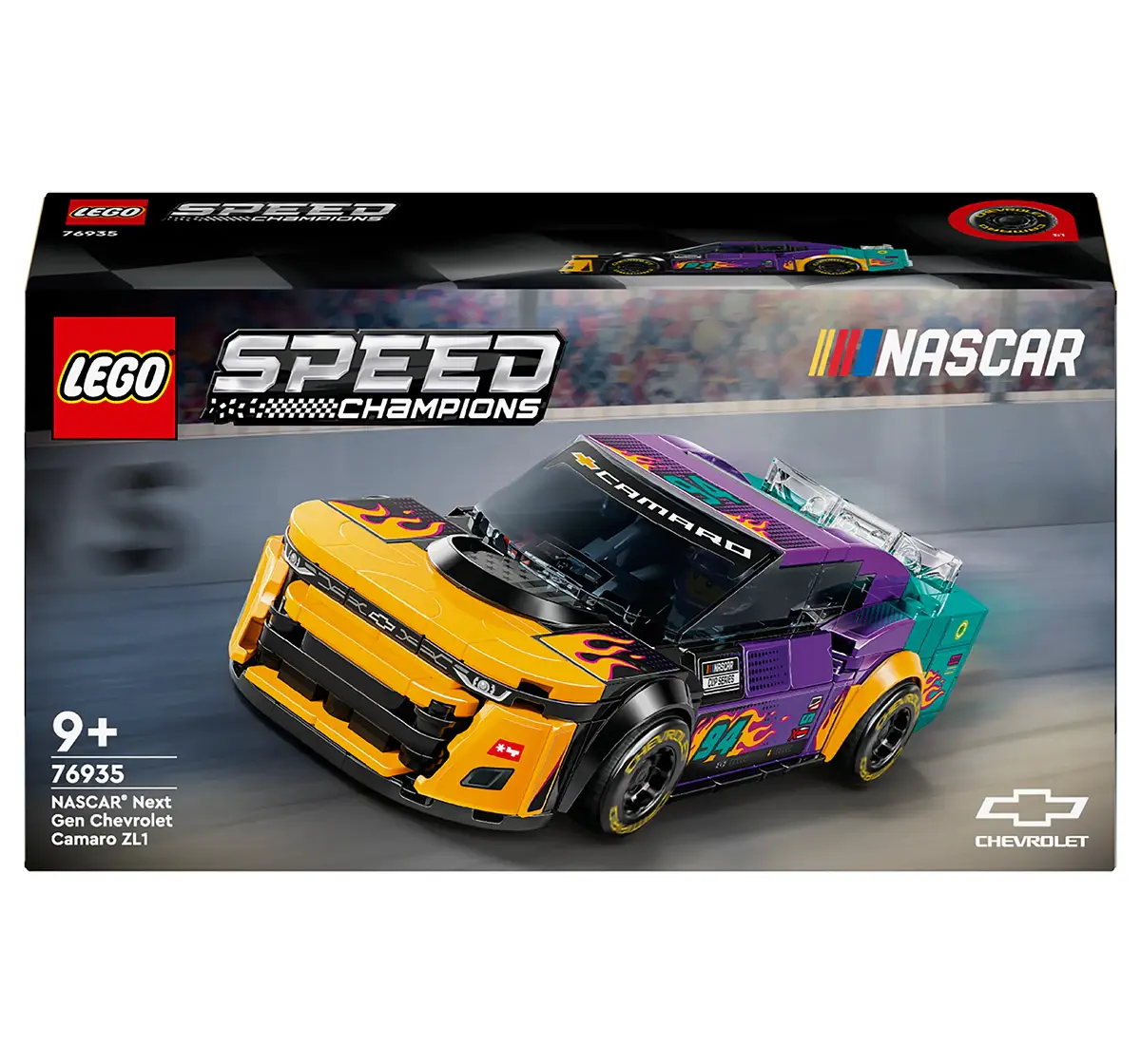 LEGO Speed Champions NASCAR Next Gen Chevrolet Camaro ZL1 76935 (328 Pieces) 9Y+