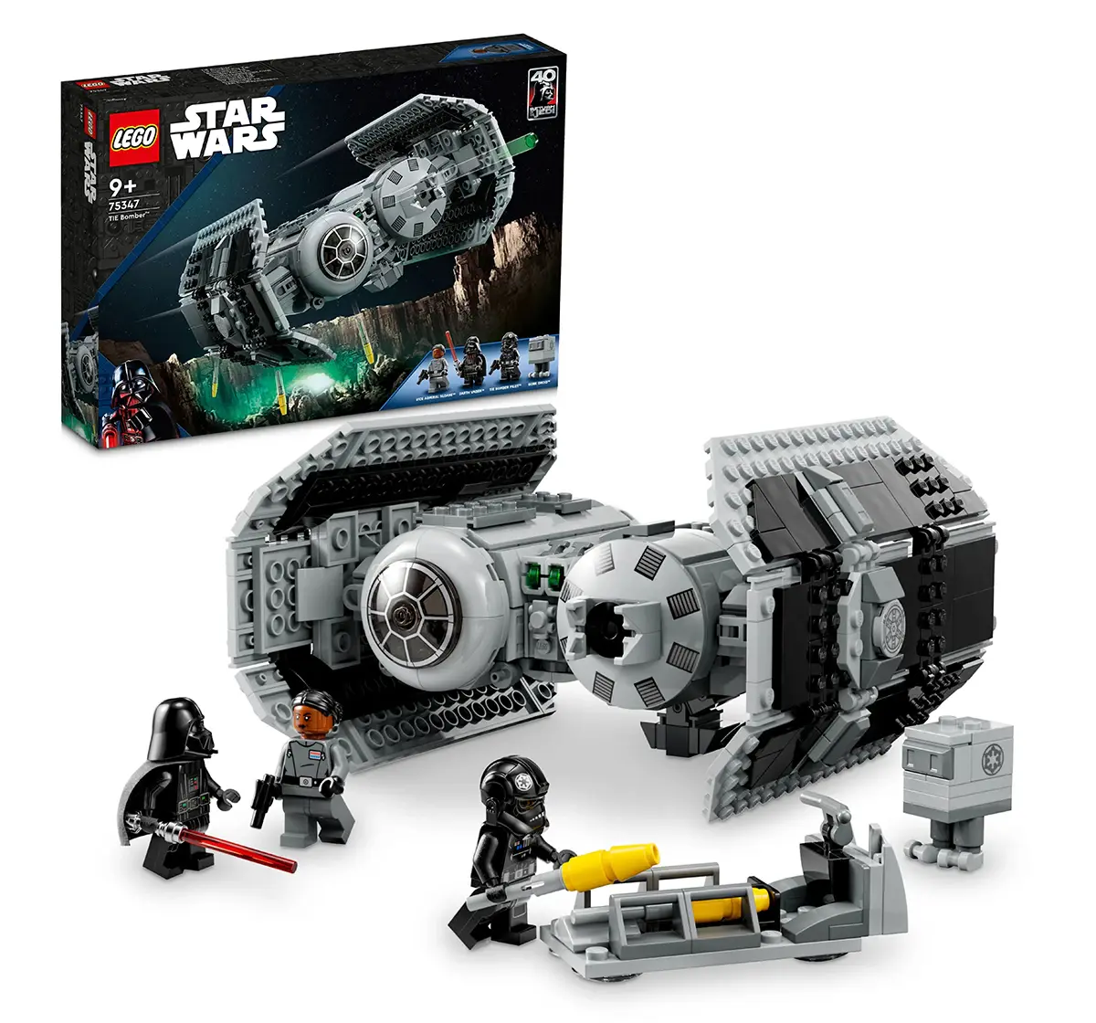 LEGO Star Wars TIE Bomber 75347 Building Toy Set (625 Pieces) 9Y+