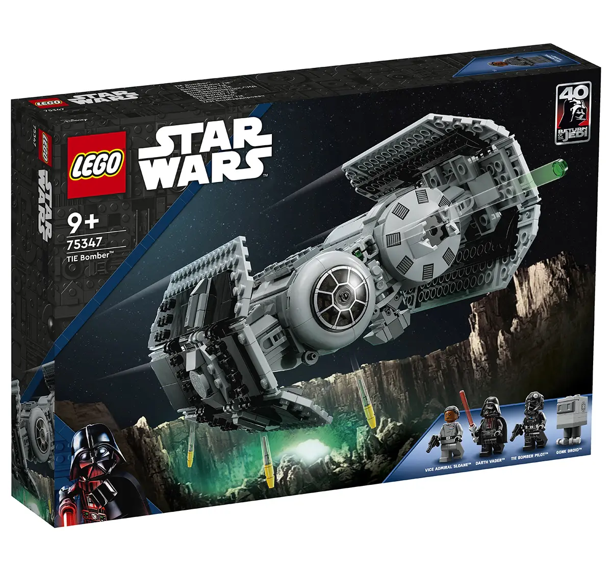 LEGO Star Wars TIE Bomber 75347 Building Toy Set (625 Pieces) 9Y+