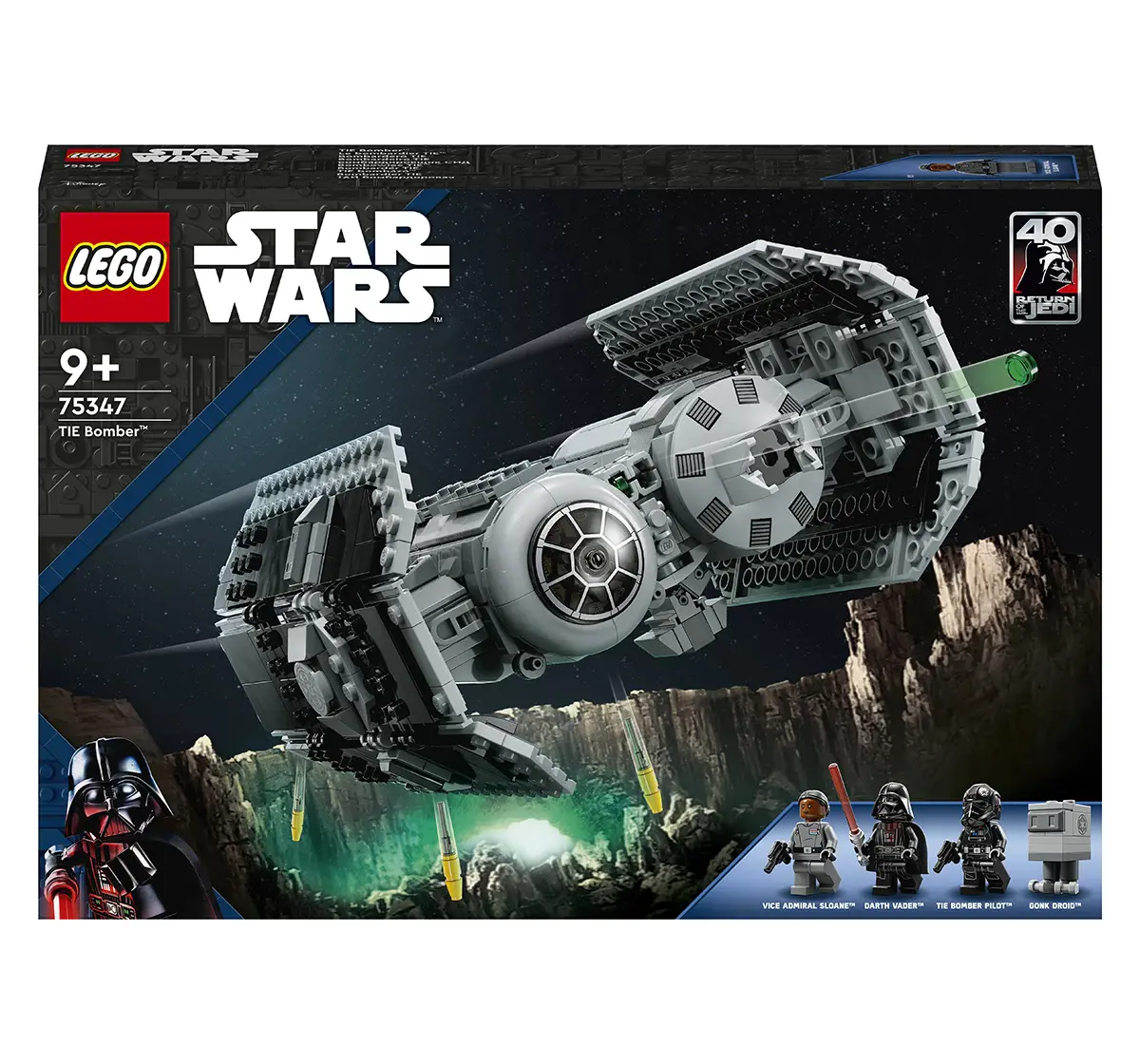 LEGO Star Wars TIE Bomber 75347 Building Toy Set (625 Pieces) 9Y+