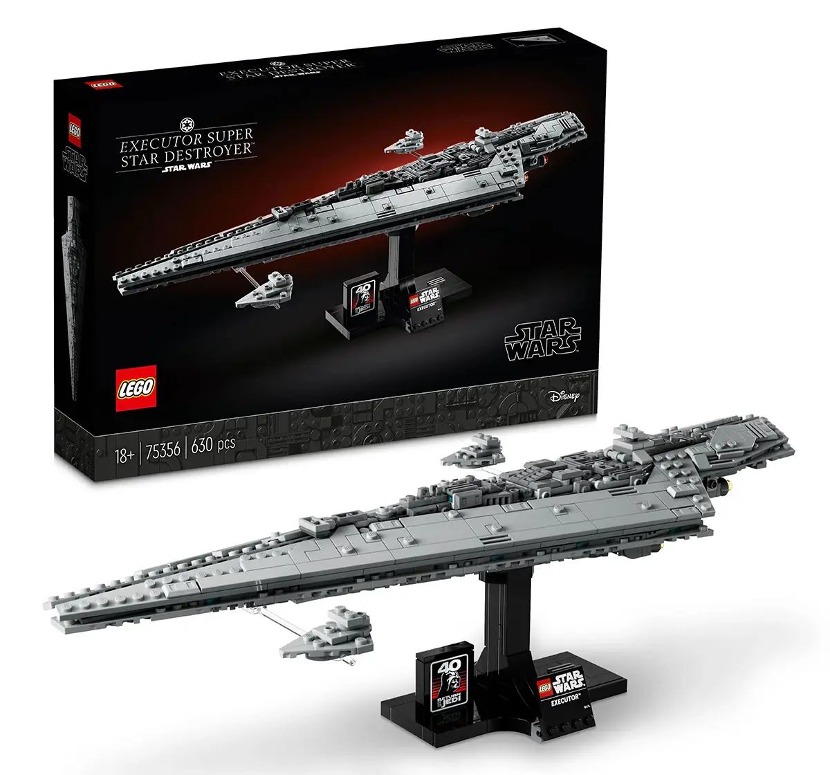 LEGO Star Wars Executor Super Star Destroyer 75356 Building Set (630 Pieces) 18Y+