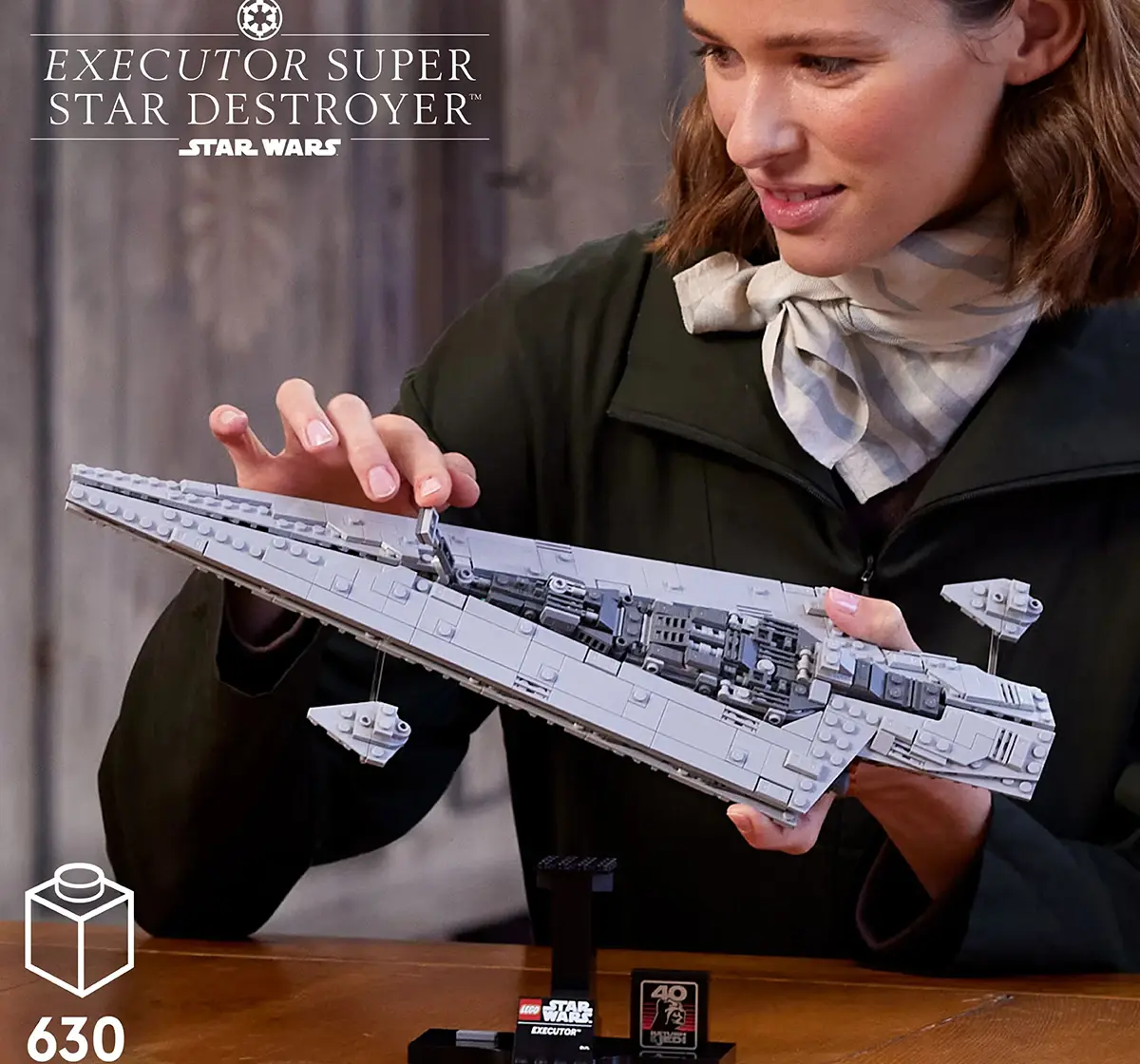 LEGO Star Wars Executor Super Star Destroyer 75356 Building Set (630 Pieces) 18Y+
