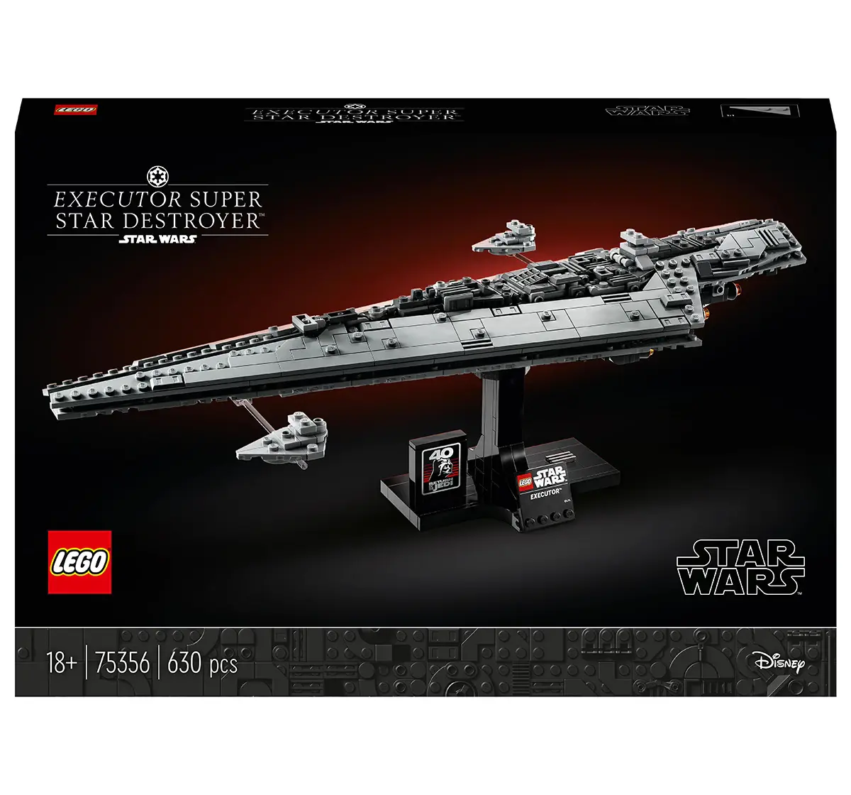 LEGO Star Wars Executor Super Star Destroyer 75356 Building Set (630 Pieces) 18Y+