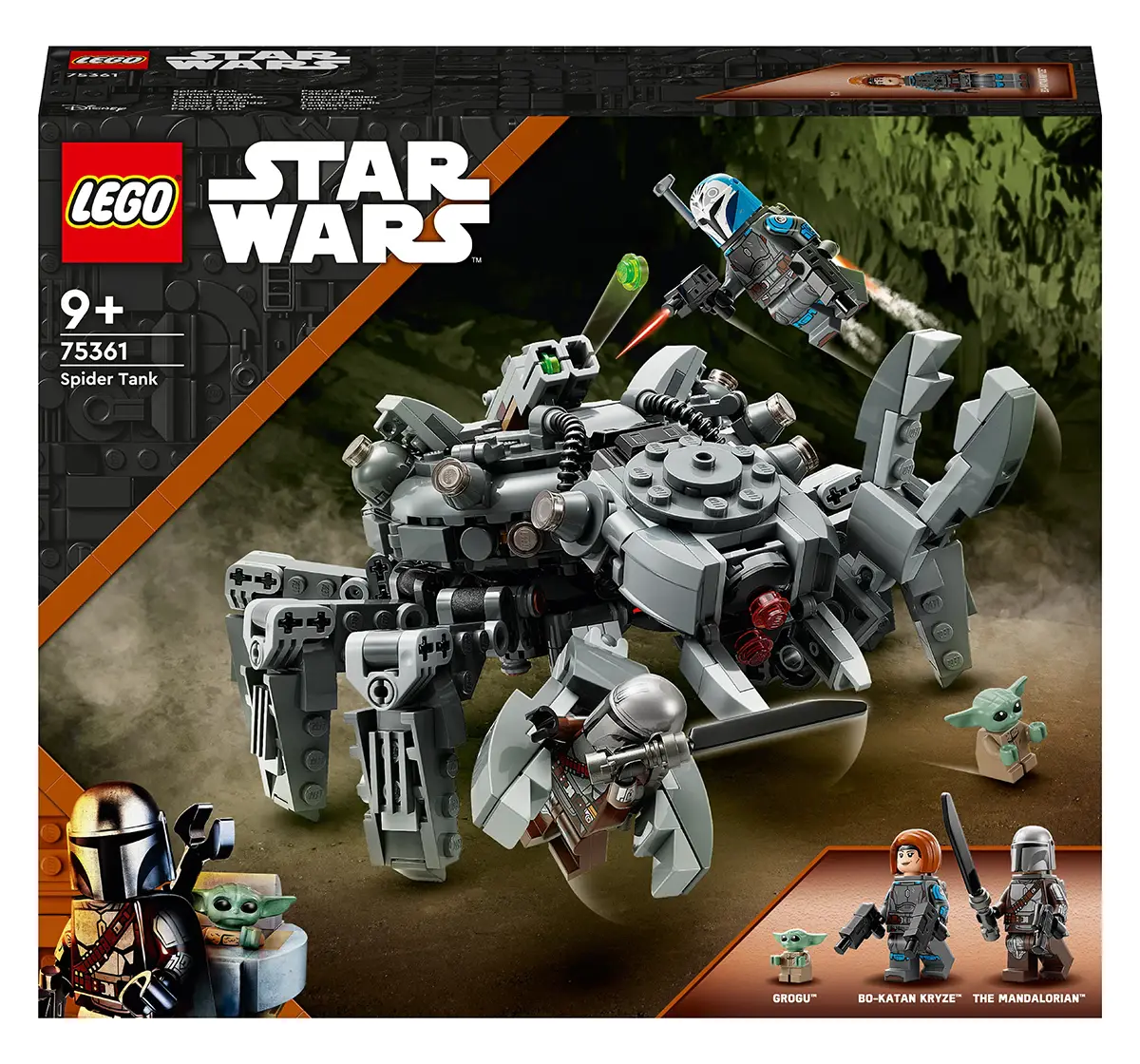 LEGO Star Wars Spider Tank 75361 Building Toy Set (526 Pieces) 9Y+