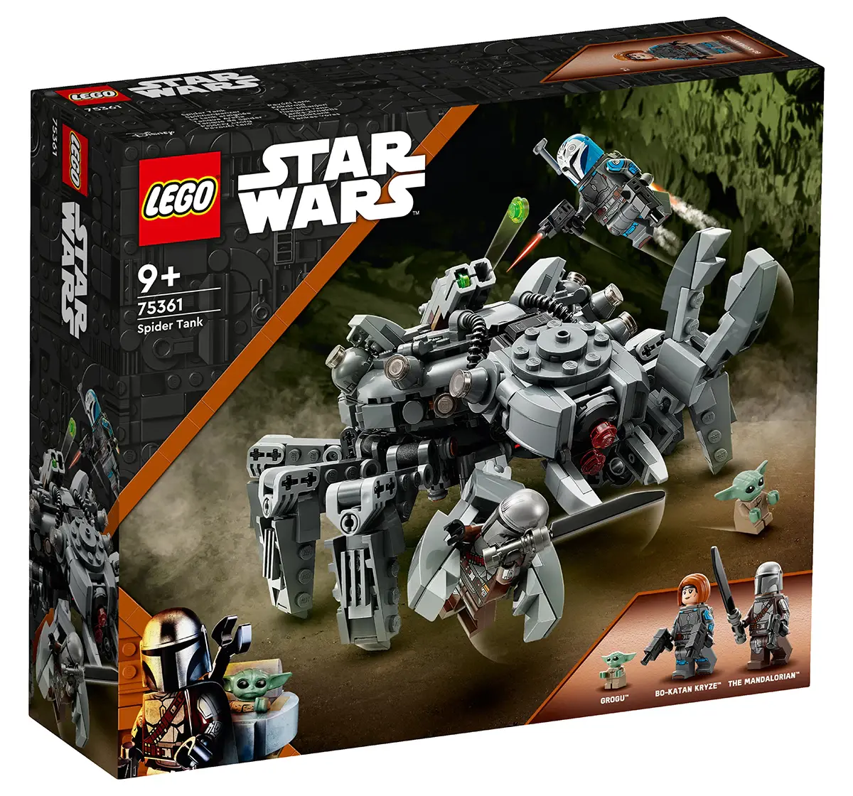 LEGO Star Wars Spider Tank 75361 Building Toy Set (526 Pieces) 9Y+