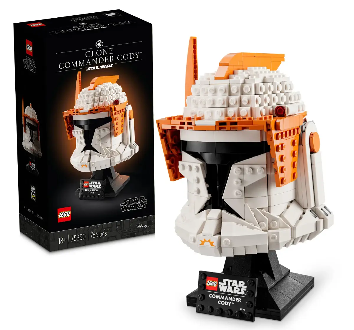 LEGO Star Wars Clone Commander Cody Helmet 75350 Building Kit (776 Pieces) 18Y+