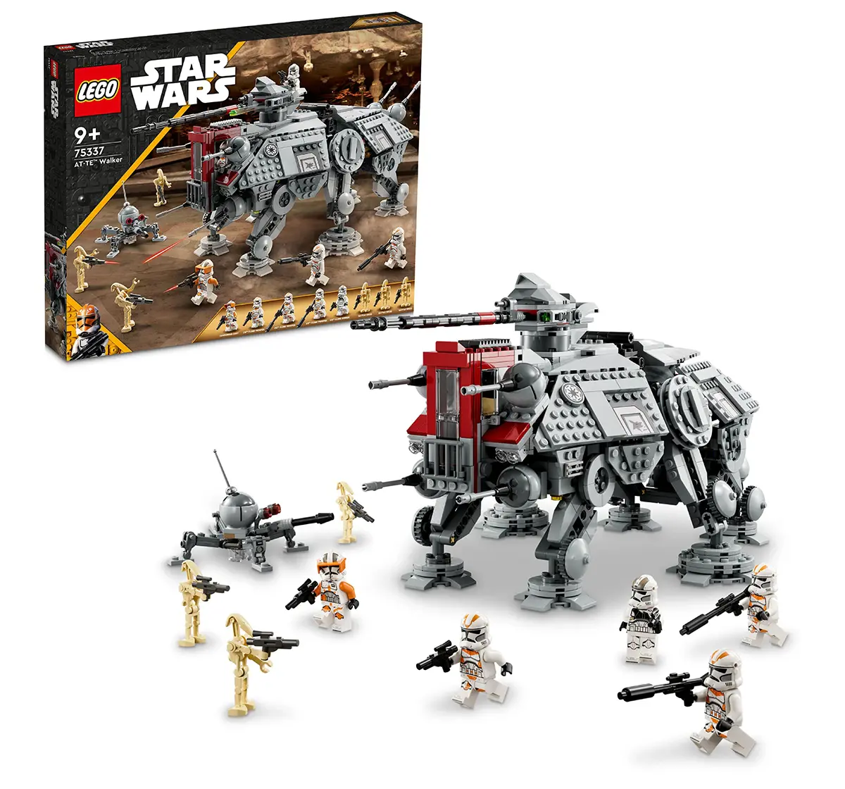 LEGO Star Wars AT-TE Walker 75337 Building Kit (1082 Pieces) 9Y+