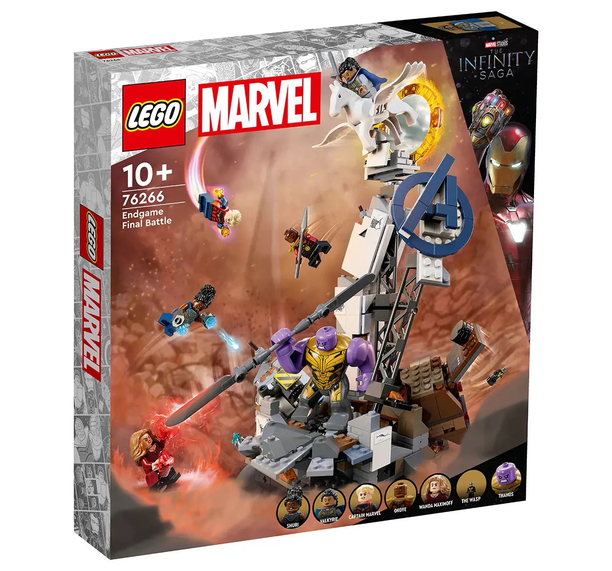 LEGO Marvel Endgame Final Battle 76266 Building Toy Set (794 Pieces) 10Y+