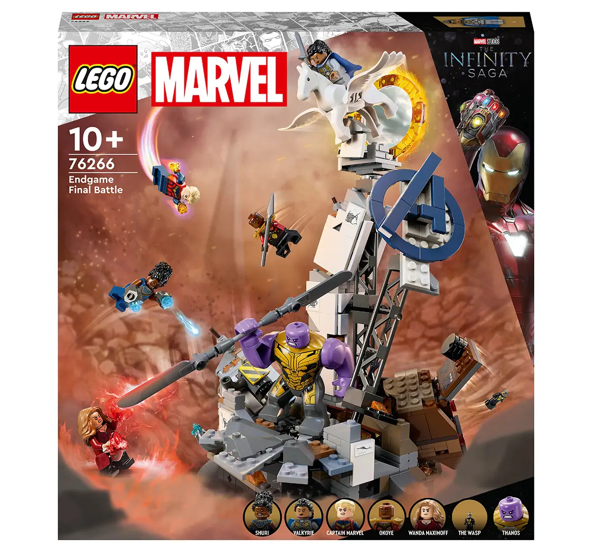 LEGO Marvel Endgame Final Battle 76266 Building Toy Set (794 Pieces) 10Y+