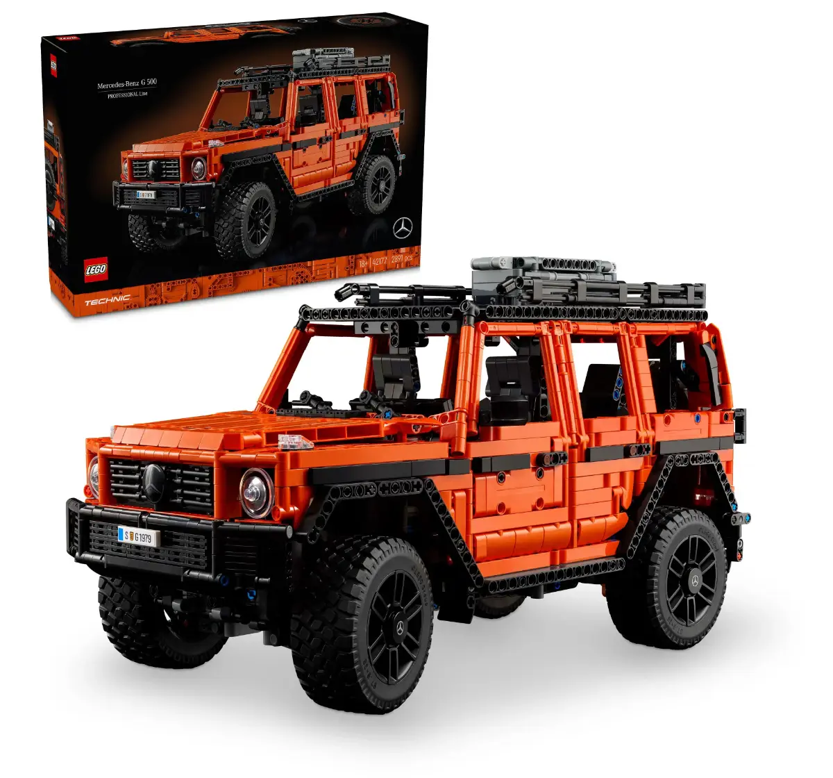 LEGO Technic Mercedes-Benz G 500 Professional Line 42177 (2891 Pieces), 18Y+