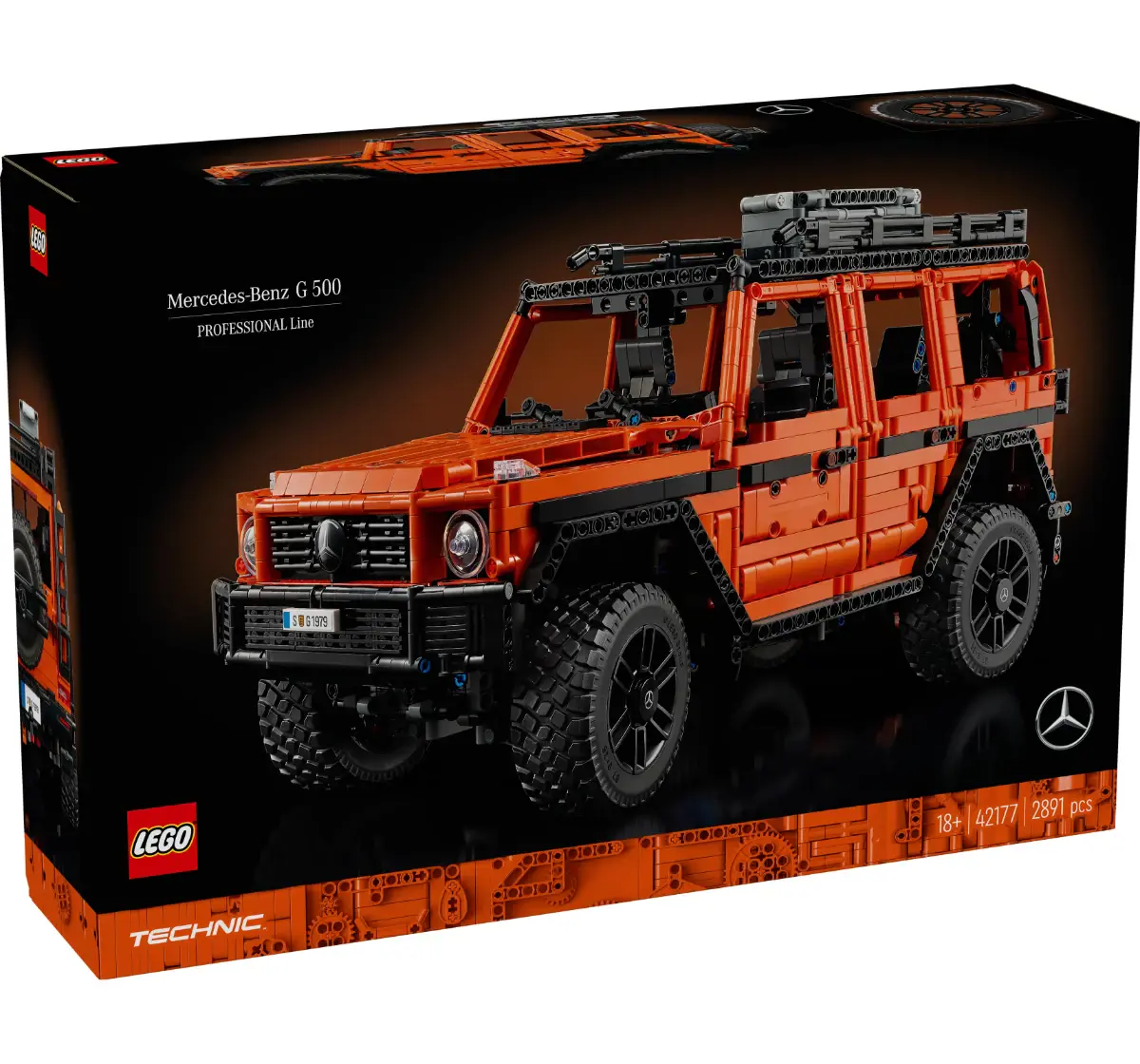 LEGO Technic Mercedes-Benz G 500 Professional Line 42177 (2891 Pieces), 18Y+