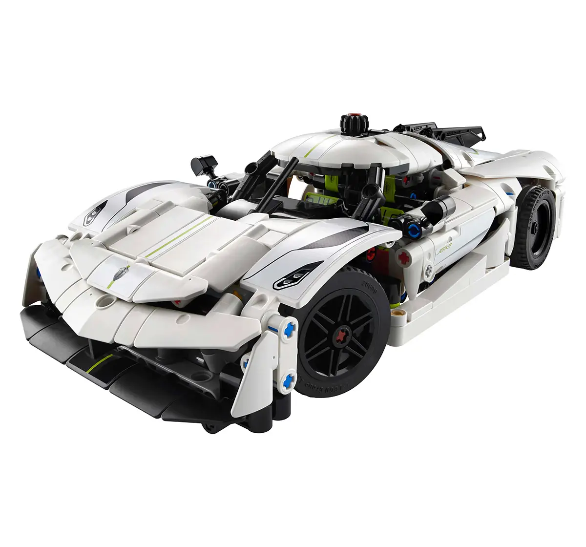 LEGO Technic Koenigsegg Jesko Absolut White Hypercar 42184 (801 Pieces) 10Y+