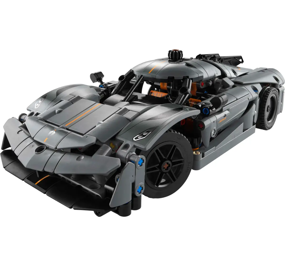 LEGO Technic Koenigsegg Jesko Absolut Gray Hypercar 42173 (801 Pieces), 10Y+