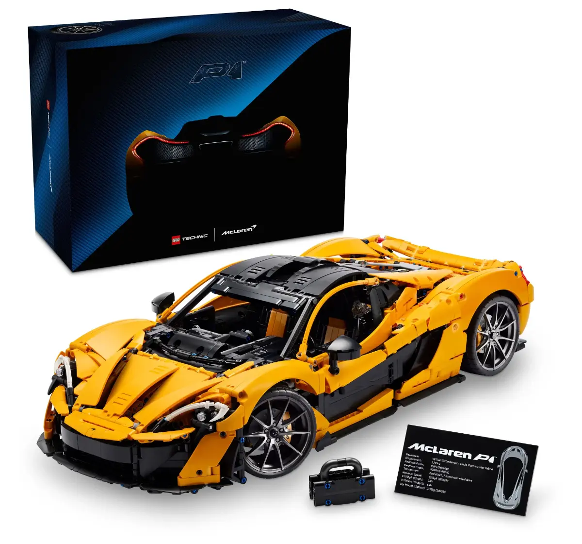 LEGO Technic McLaren P1 Hypercar Set for Adults 42172 (3893 Pieces), 18Y+