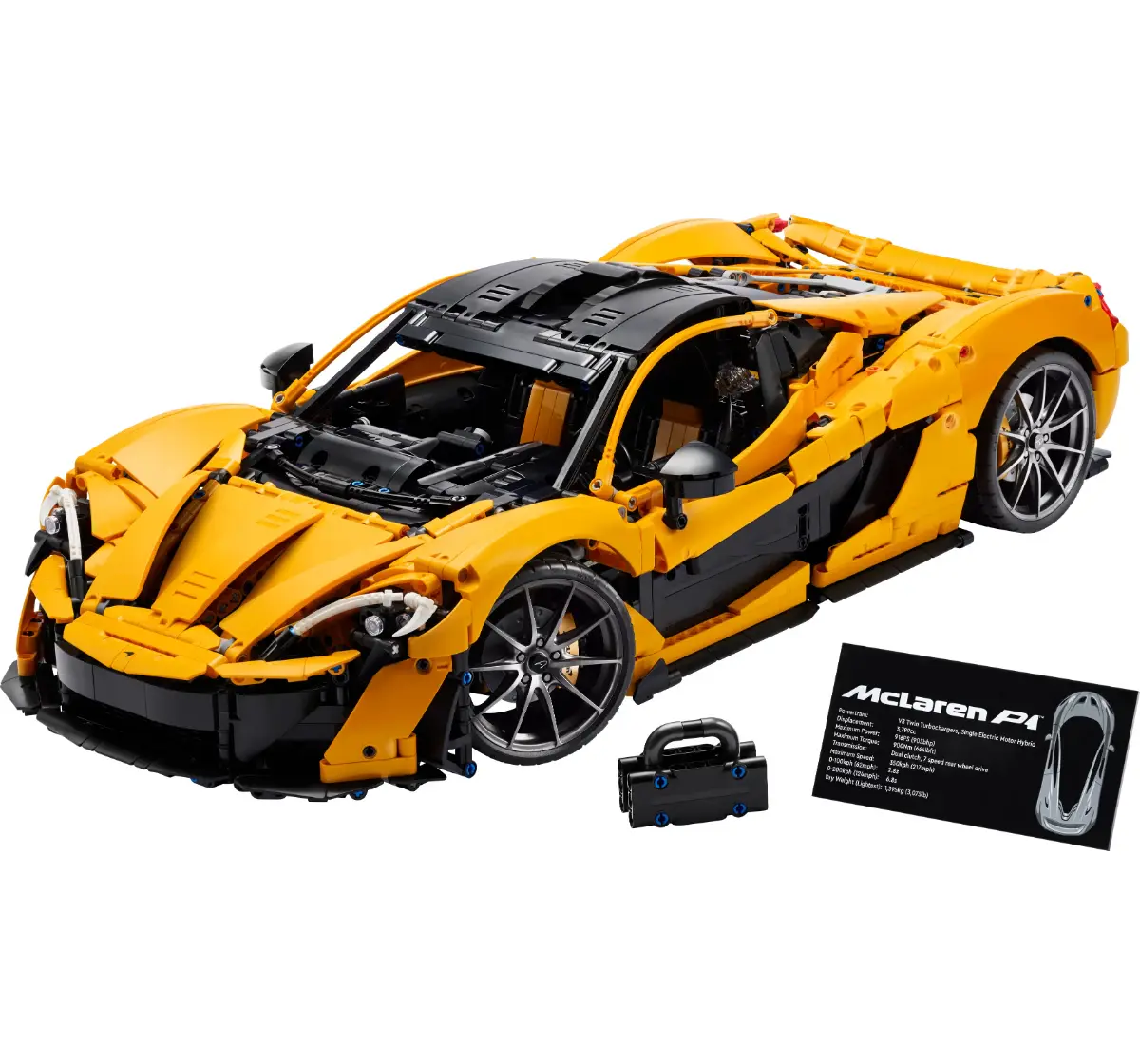 LEGO Technic McLaren P1 Hypercar Set for Adults 42172 (3893 Pieces), 18Y+