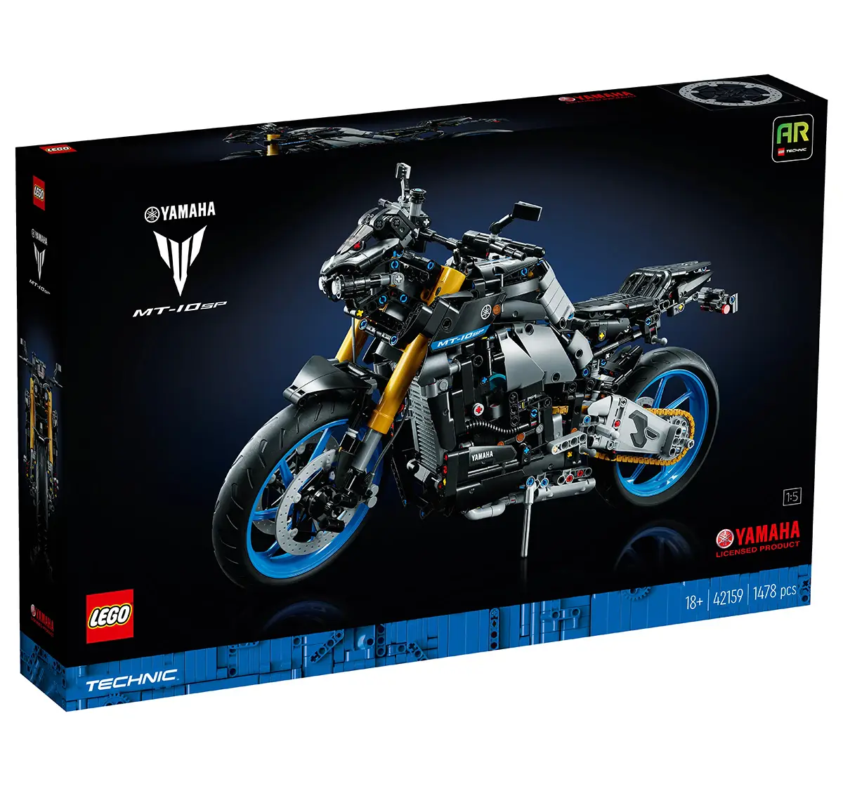 LEGO Technic Yamaha MT-10 SP 42159; Building Kit for Adults (1478 Pieces) 18Y+