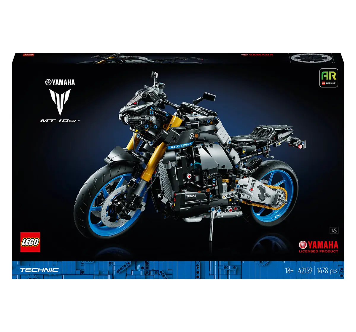 LEGO Technic Yamaha MT-10 SP 42159; Building Kit for Adults (1478 Pieces) 18Y+