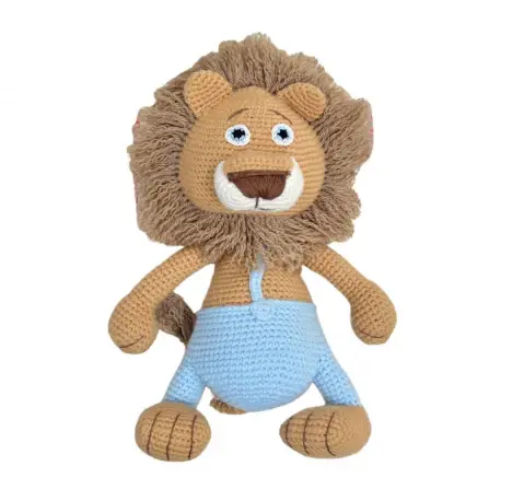 Happy Threads Jake, Handmade Crochet Soft Toys, 9M+
