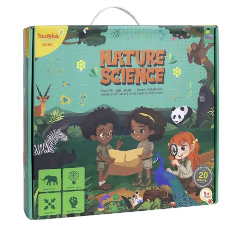 Youreka Nature Science Kit, 20 Activities, 5Y+
