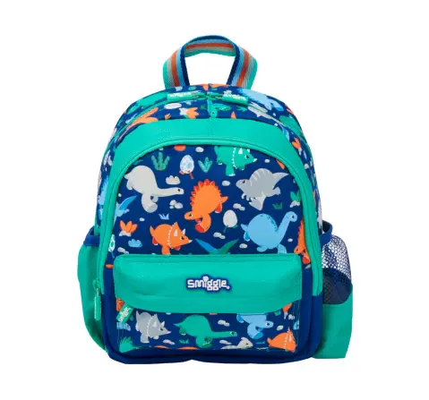 Smiggle Out & About Collection 10 inches Backpack For Kids Age 3Y+, Navy