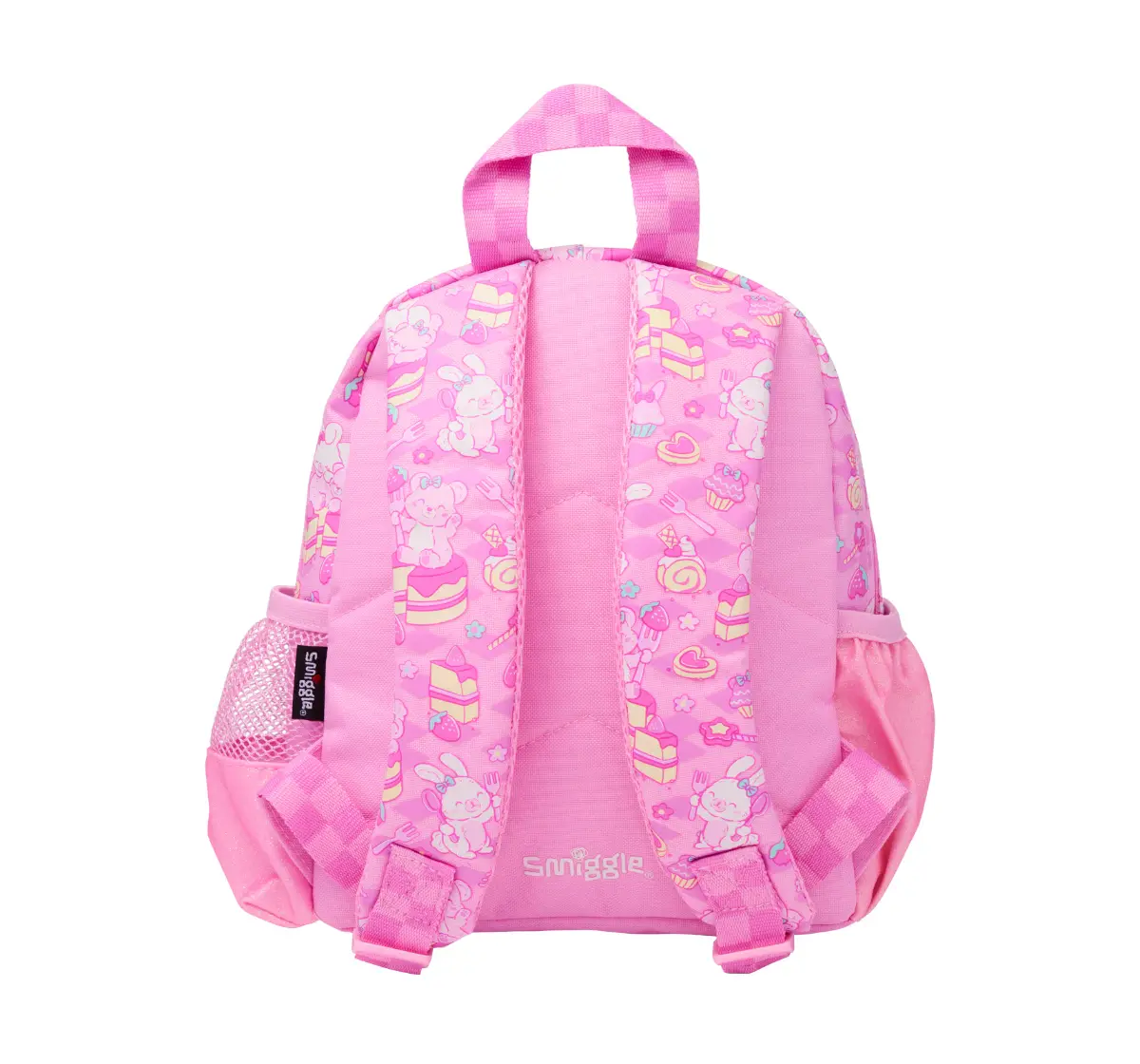 Smiggle Out & About Collection 10 inches Backpack For Kids Age 3Y+, Pink