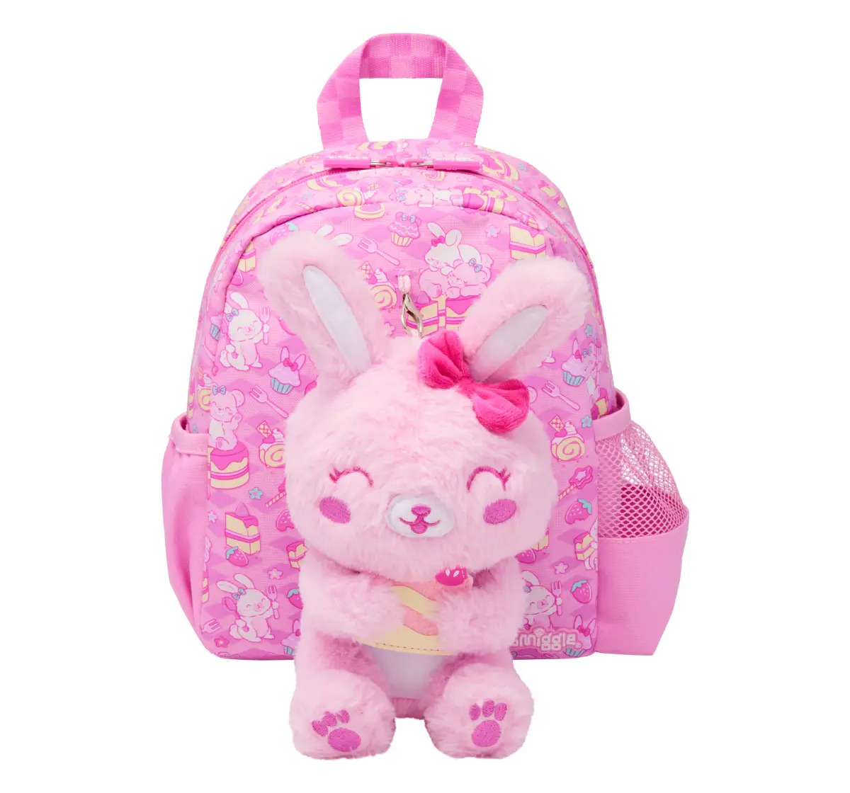 Smiggle Out & About Collection 10 inches Backpack For Kids Age 3Y+, Lilac