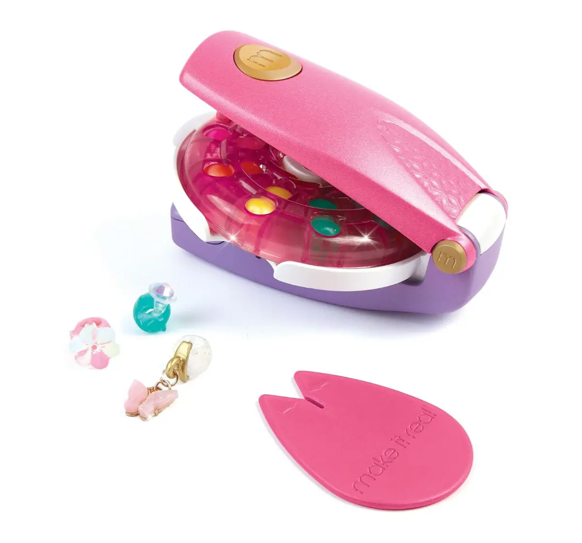 Make It Real DIY Toys Set - Snap n' Glam Hair Styling Set, Multicolor, 8Y+