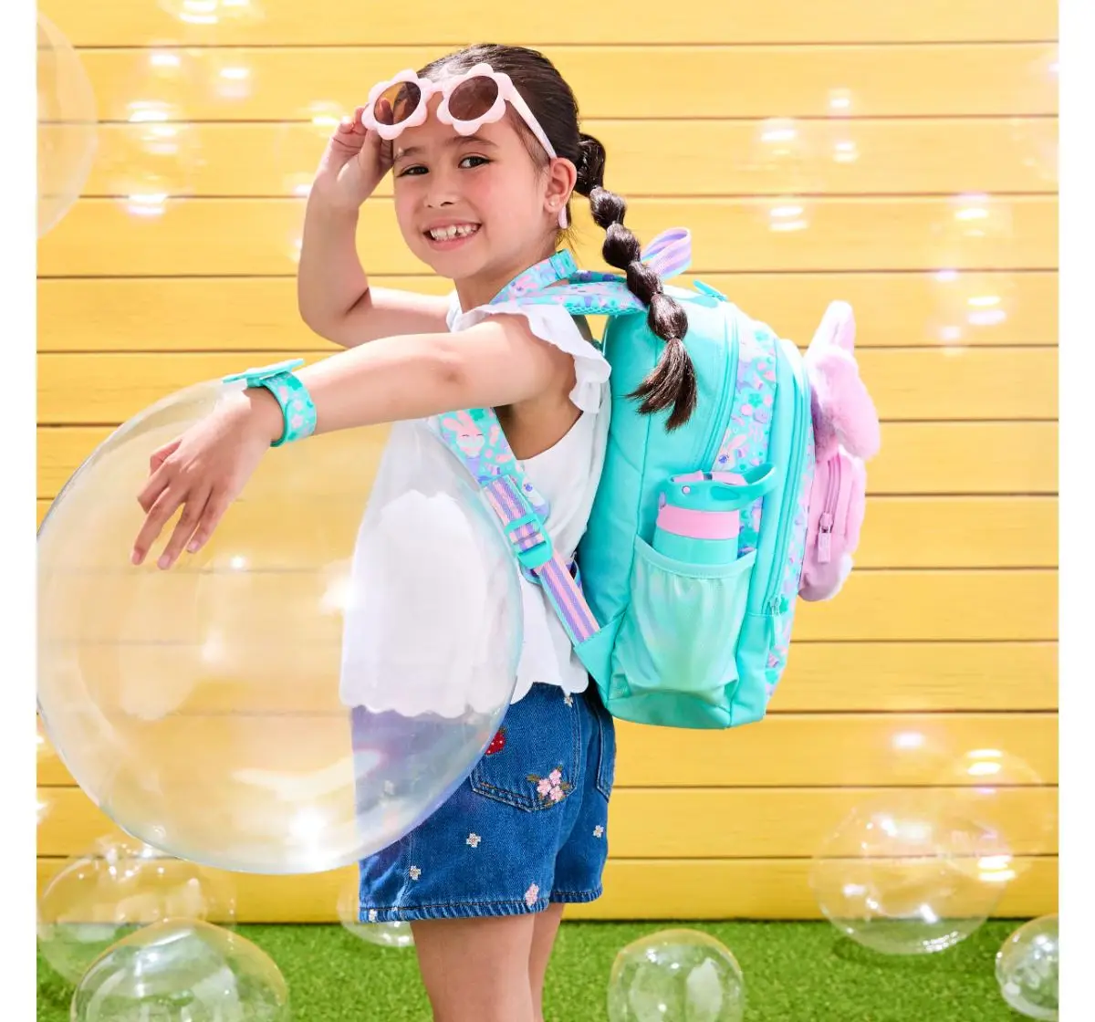 Smiggle Curious Collection Mint 15 inches Backpack Junior 3Y+, 38Cm
