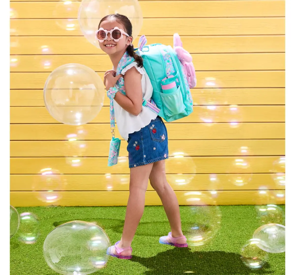 Smiggle Curious Collection Mint 15 inches Backpack Junior 3Y+, 38Cm