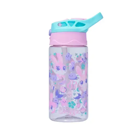 Smiggle Curious Collection Water Bottle Flip 440 ml, Mint