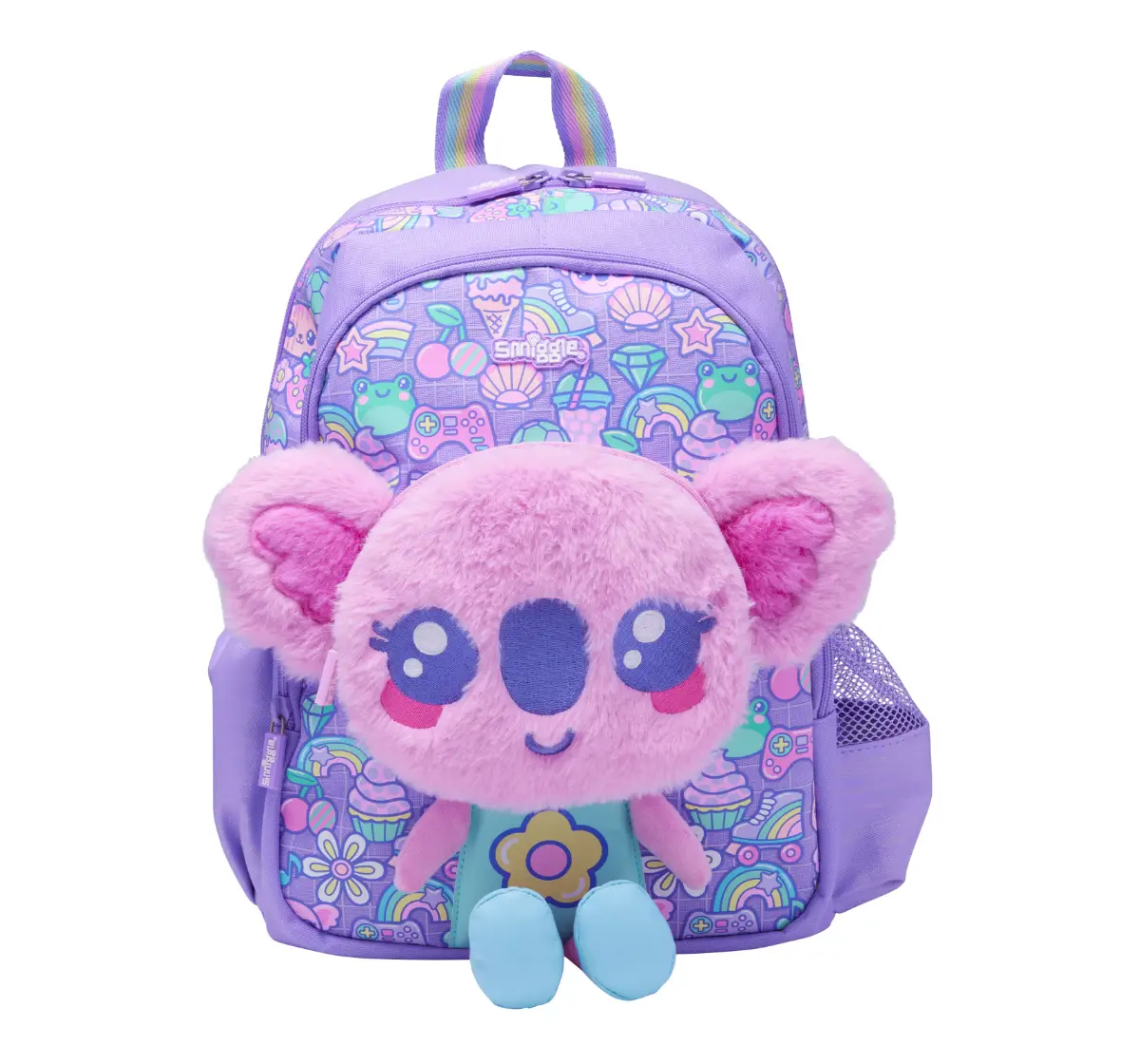 Smiggle Curious Collection Mint 15 inches Backpack Lilac 3Y+, 38Cm