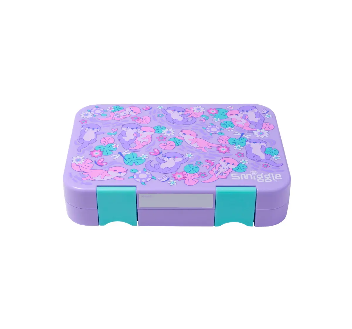 Smiggle Out & About Collection Lunch Box 3Y+, Lilac, 21Cm