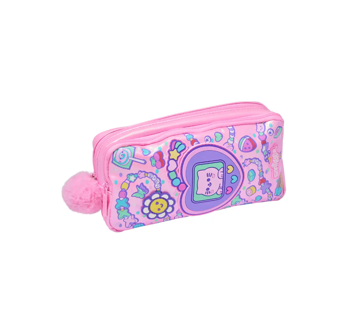 Smiggle Super Charge Collection Pencil Case 3Y+, Pink