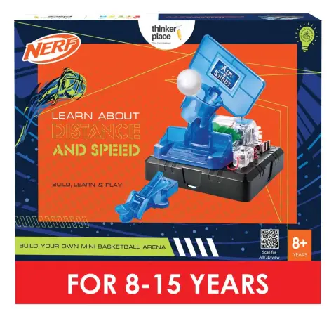 Thinkerplace DIY Nerf Aim N Shoot, Educational Toys, 8Y+