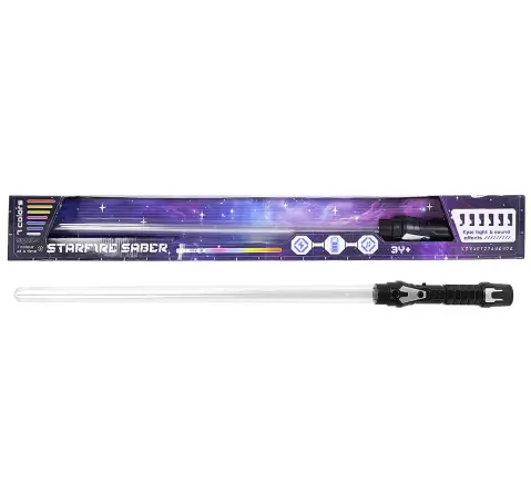 Starfire X-Tend Transparent Light Saber, 3Y+