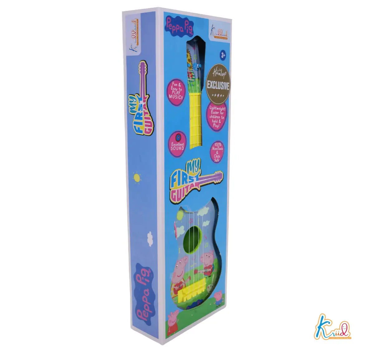 Kriiddaank Peppa Big Guitar, Musical Toy, Musical Instrument, 3Y+