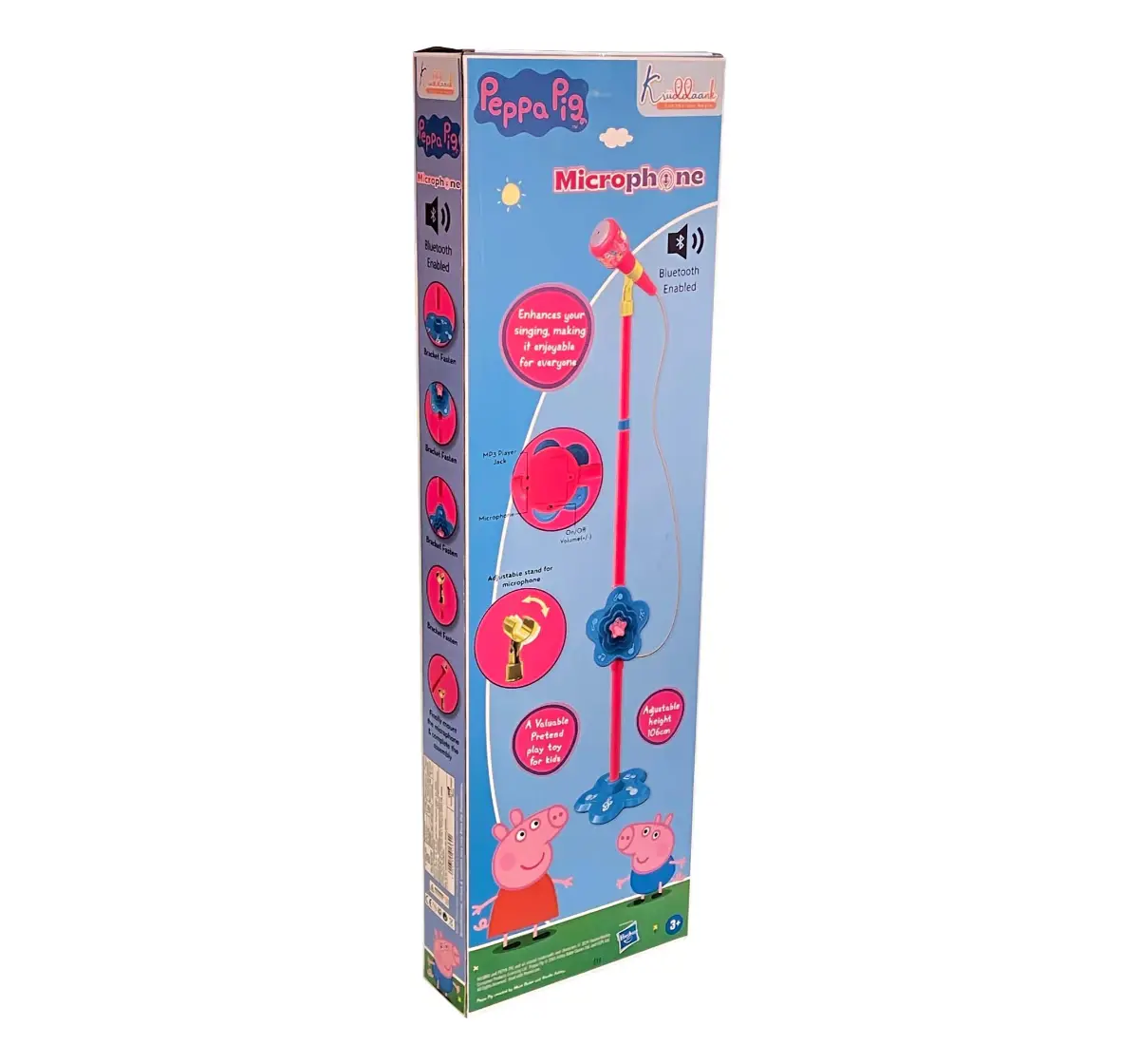 Kriiddaank Peppa Microphone, Musical Toy, Musical Instrument, 3Y+