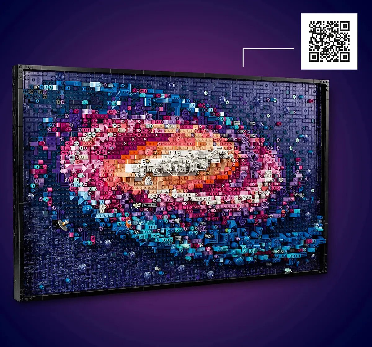 LEGO Art The Milky Way Galaxy Wall Art Set 31212(3091 Pieces), 18Y+