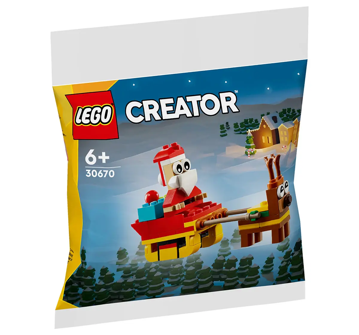 LEGO CREATOR Santa's Sleigh Ride (73 Pieces), 6Y+