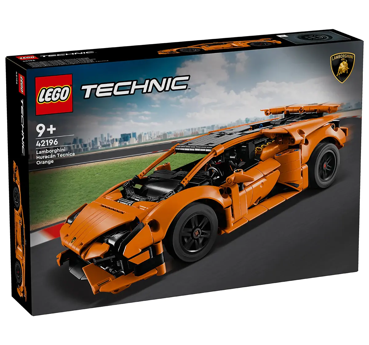 LEGO Technic Lamborghini Huracán Tecnica Orange Set 42196 (806 Pieces), 9Y+