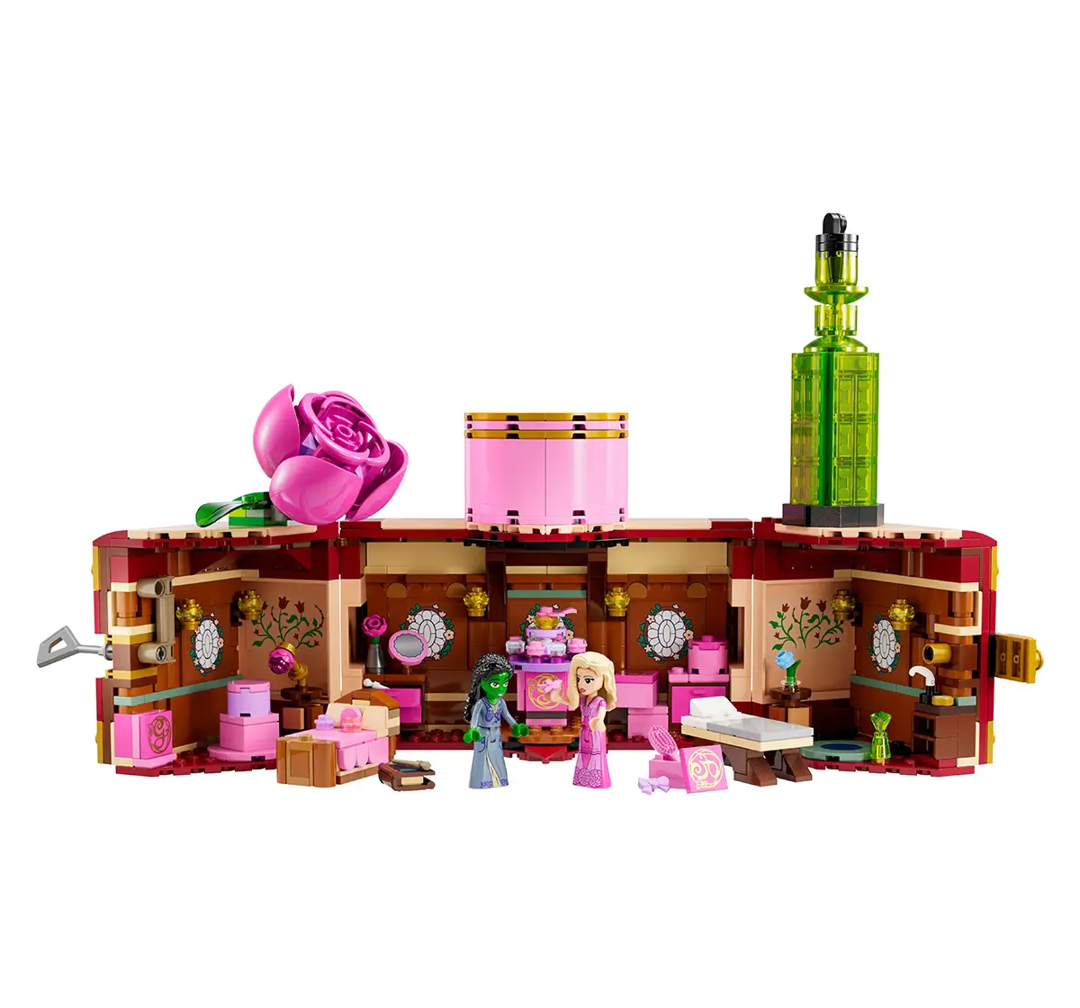LEGO Wicked Glinda & Elphaba’s Dormitory Collectible Toy Model 75683 (740 Pieces), 8Y+