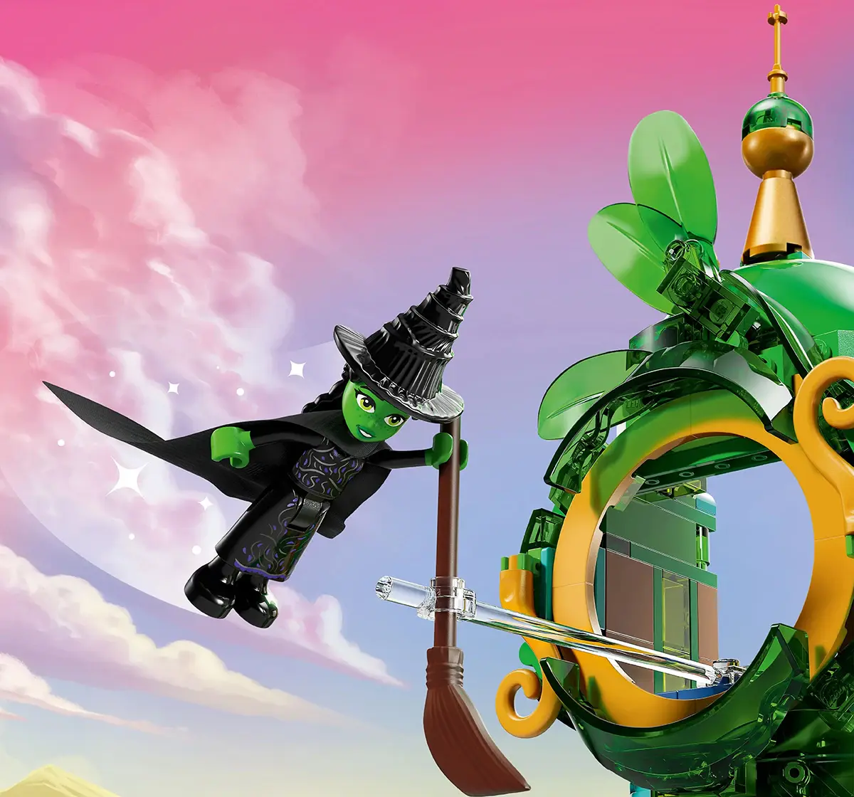 LEGO Wicked Welcome to Emerald City Collectible Toy 75684 (945 Pieces), 9Y+