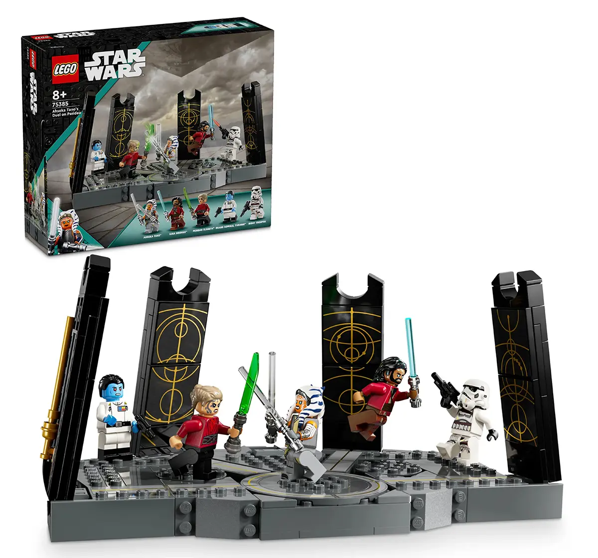 LEGO Star Wars Ahsoka Tano’s Duel on Peridea Set 75385 (382 Pieces), 8Y+