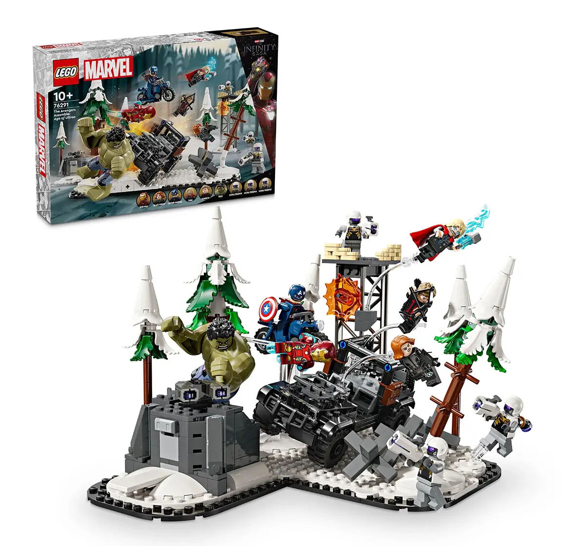 LEGO Marvel The Avengers Assemble: Age of Ultron 76291(613 Pieces), 10Y+