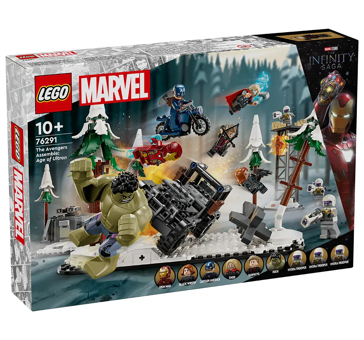 LEGO Marvel The Avengers Assemble: Age of Ultron 76291(613 Pieces), 10Y+