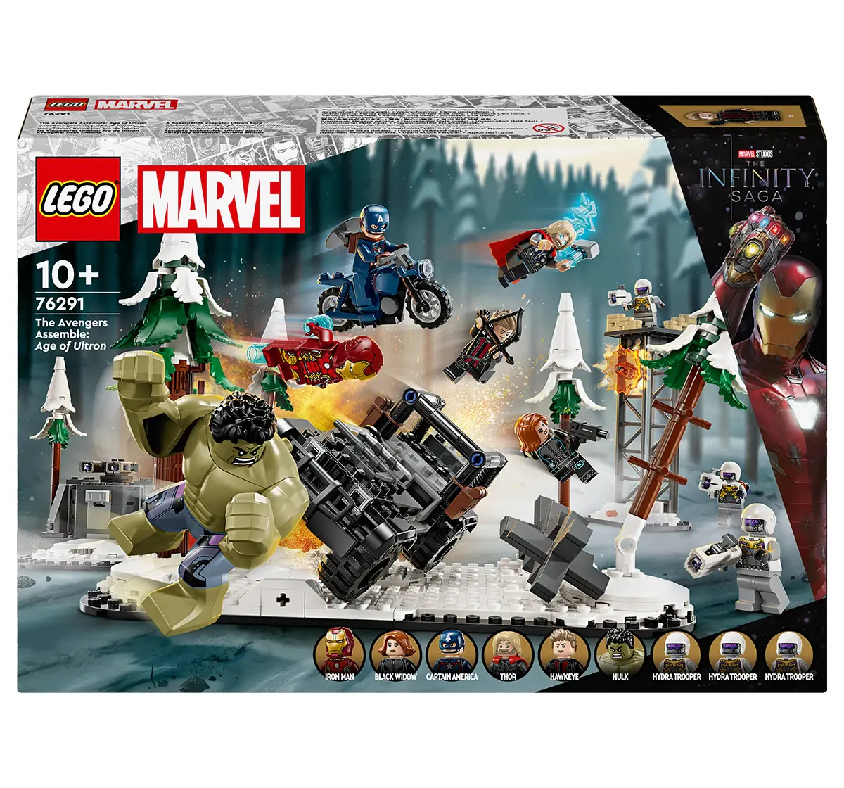 LEGO Marvel The Avengers Assemble: Age of Ultron 76291(613 Pieces), 10Y+