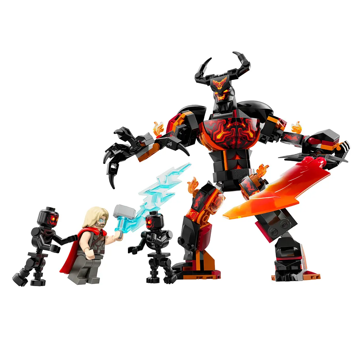 LEGO Marvel Thor vs. Surtur Construction Figure Toy 76289 (245 Pieces), 8Y+