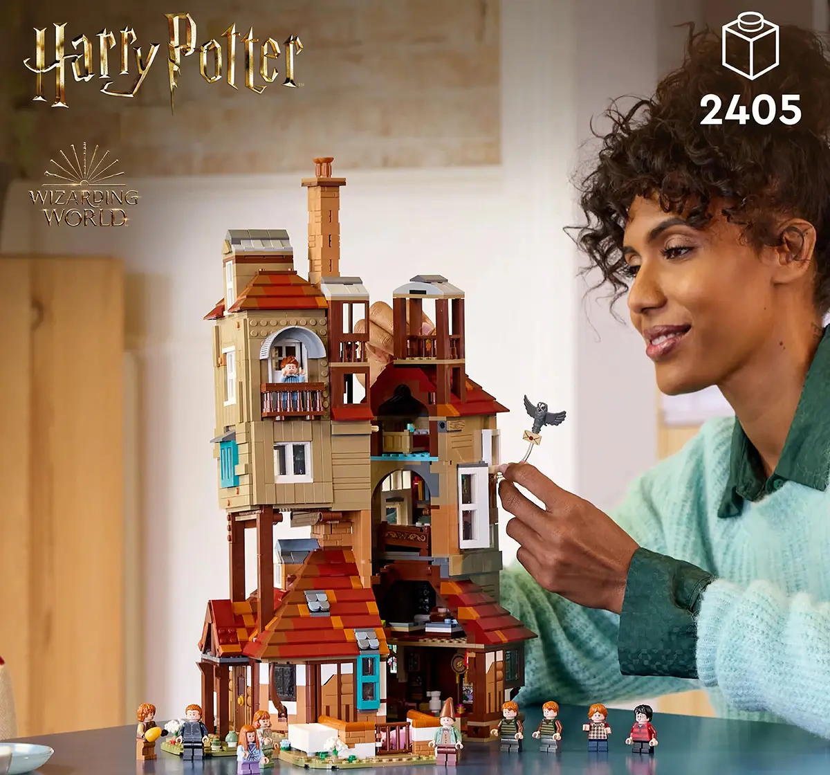 LEGO Harry Potter The Burrow – Collectors’ Edition 76437 (2405 Pieces), 18Y+