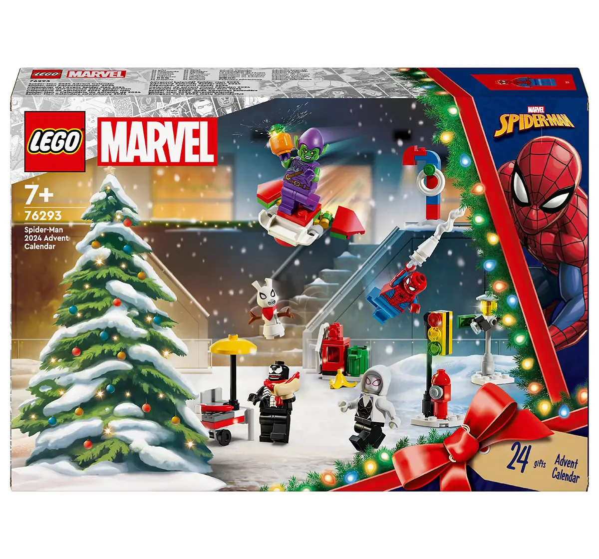 LEGO Marvel Spider-Man 2024 Advent Calendar 76293 (246 Pieces), 7Y+