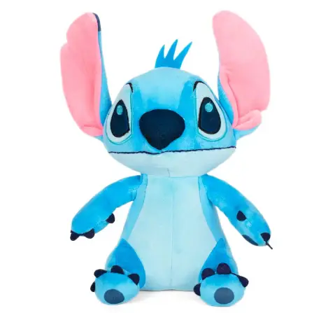 Disney Stitch 9 Inches Soft Toy Plush Inspired by Lilo & Stitch Movie, 3Y+, Blue